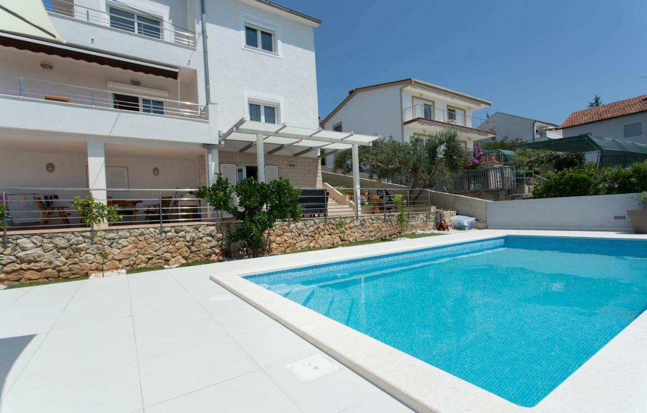 Charming Modern House With The New Swimming Pool - Apartment Maya 1 Trogir Exterior foto